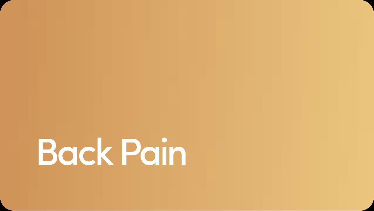 Back Pain